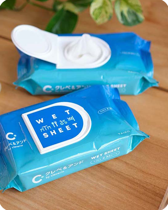 クレべ&アンドウイルス・菌除去シート