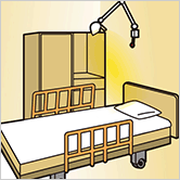 介護用品に：イラスト